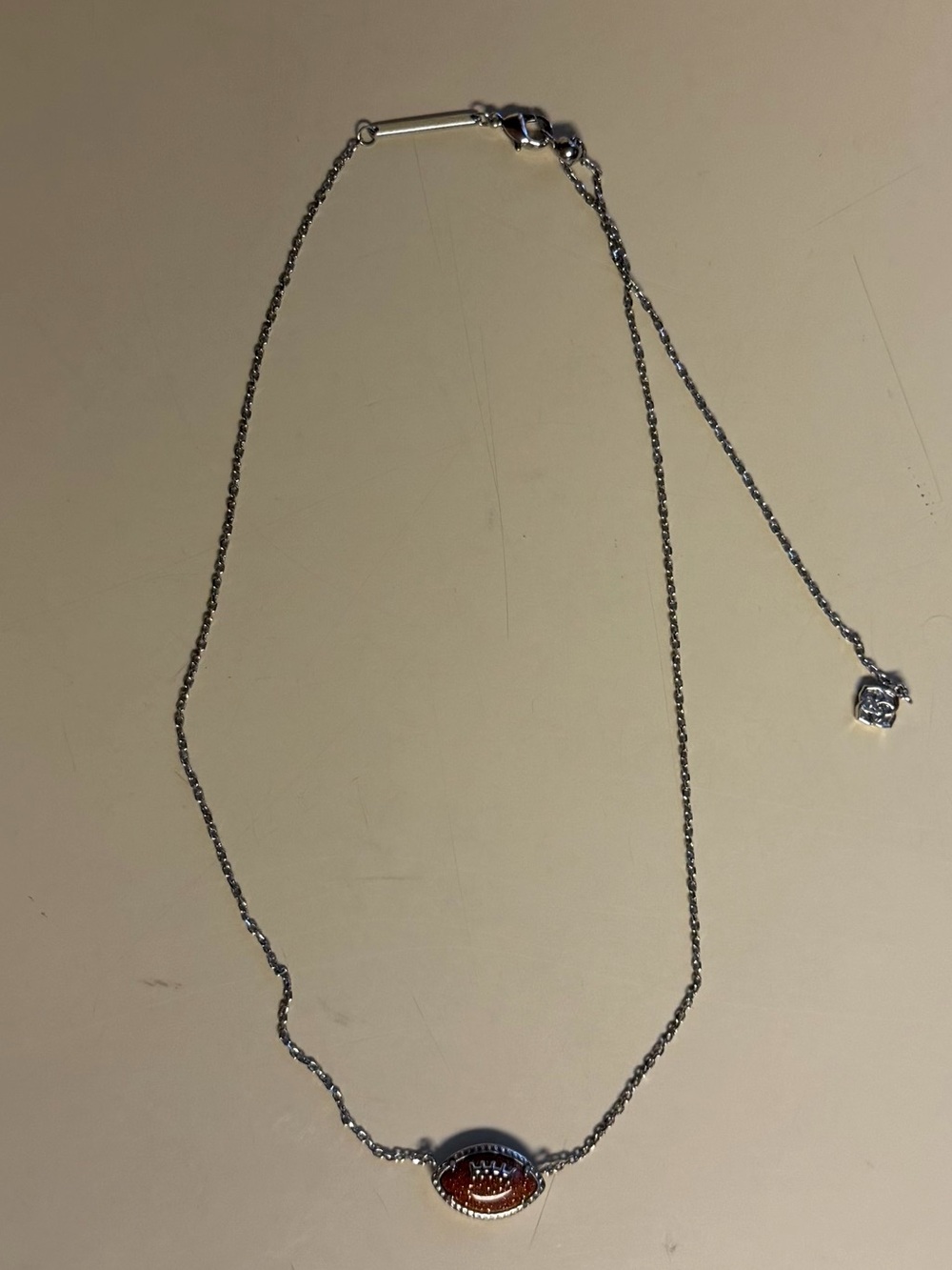 Kendra Scott Football Necklace